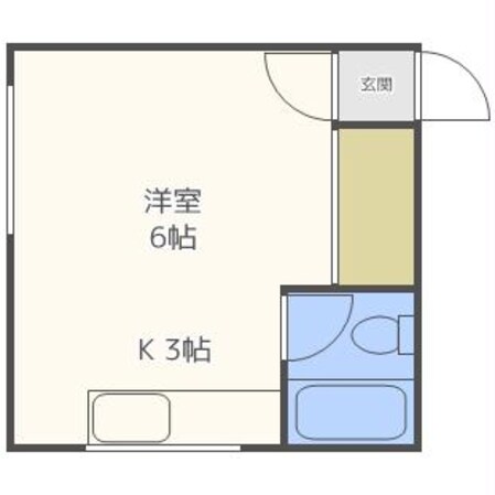 行啓サンハイツの物件間取画像